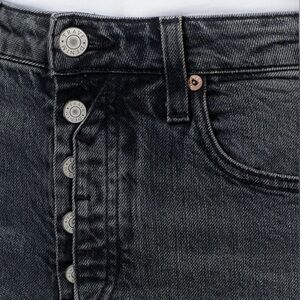 TRAVE denim Lawson slim jeans 27 shades of grey side slits button fly USA